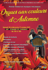 Festival d'Orgues de Barbarie les 16 et 17 octobre au Domaine de Charance à Gap