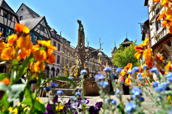 La Ville de Kaysersberg aux couleurs du printemps