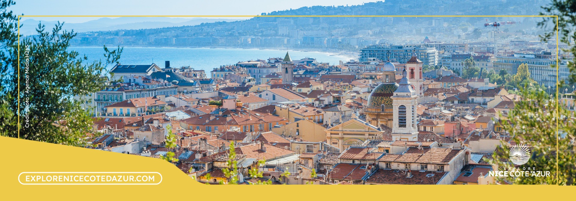 Bandeau Nice Côte d'Azur