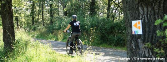 Balade VTT à Montrond-les-Bains