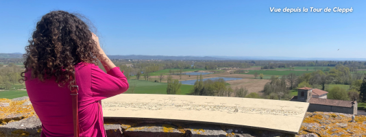 Vue depuis la Tour de Cleppé
